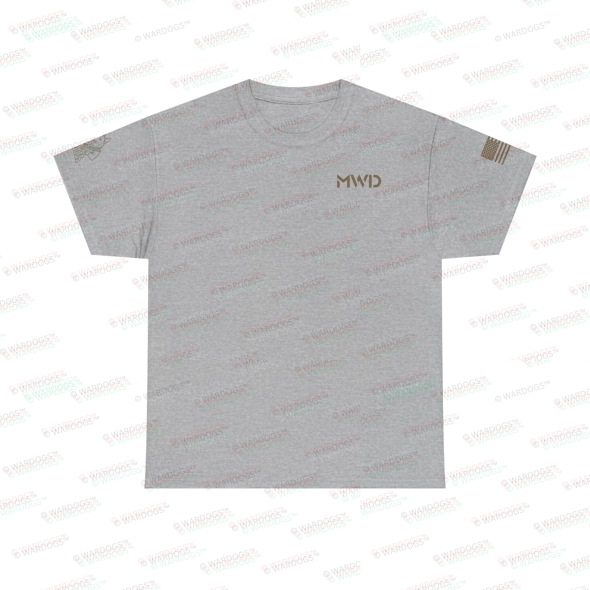 US Space Force MWD K9 Defender Military T-Shirt - Image 13