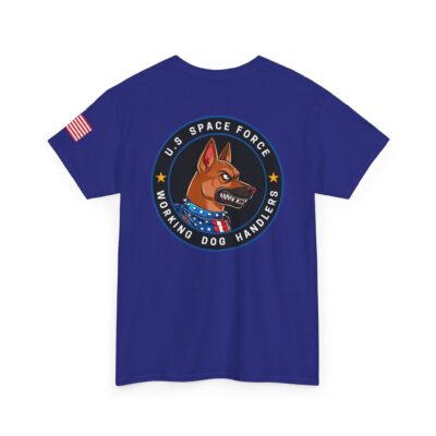 U.S. Space Force Working Dog Handlers T‑Shirt — K9 Patch Tee