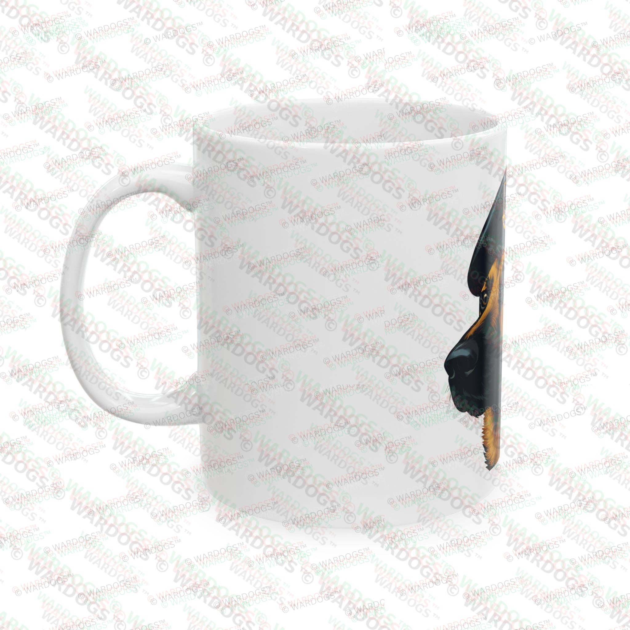 DEFENSOR FORTIS Military K9 Ceramic Mug – Military Beret Dog Coffee Cup (11oz/15oz) - Image 3