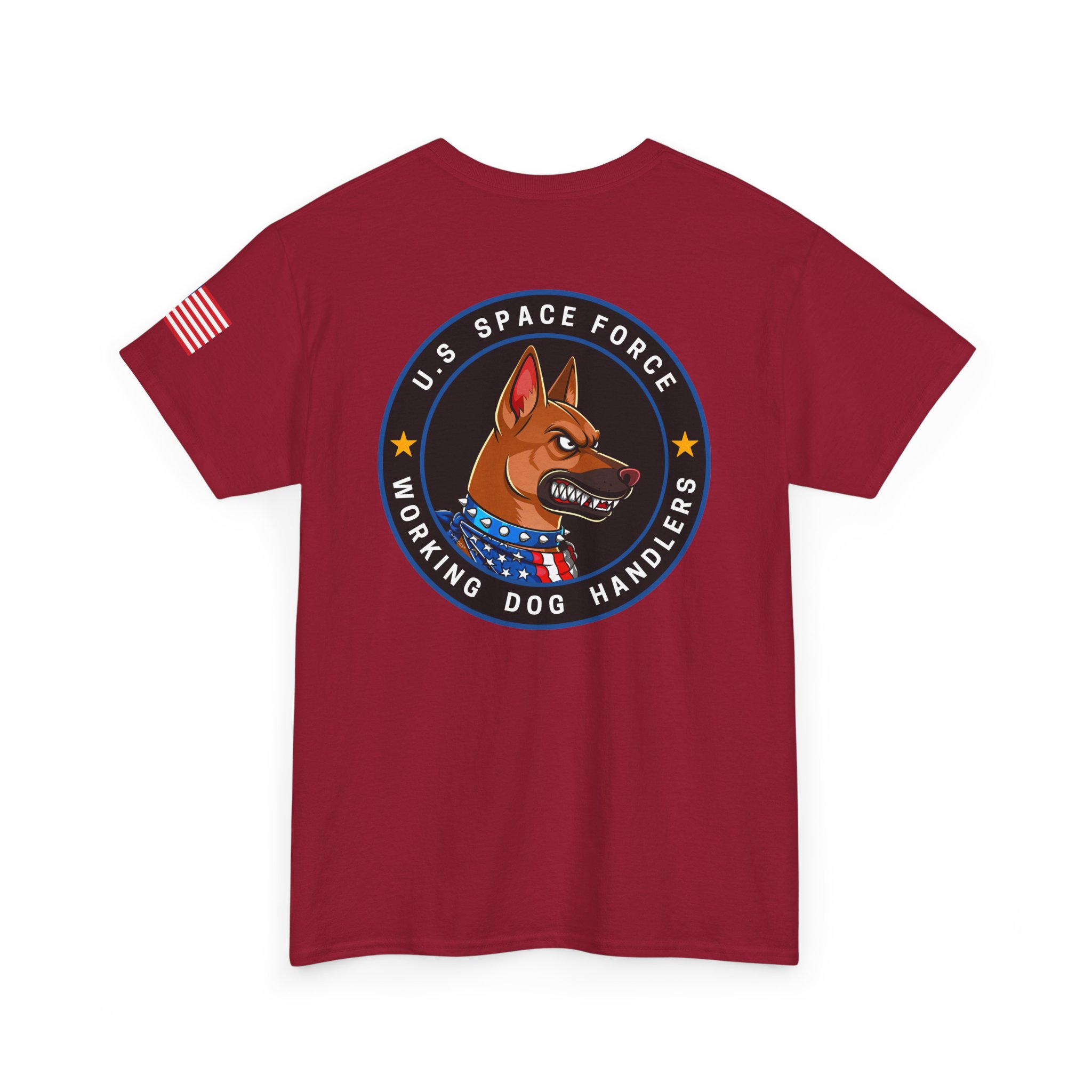 U.S. Space Force Working Dog Handlers T‑Shirt — K9 Patch Tee - Image 35