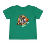 Toddler Tee — Astronaut U.S. Space Force Rocket Graphic Kids Shirt
