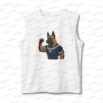 US Navy Muscular Dog Tank Top — "NO PAIN"