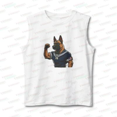 US Navy Muscular Dog Tank Top — “NO PAIN”