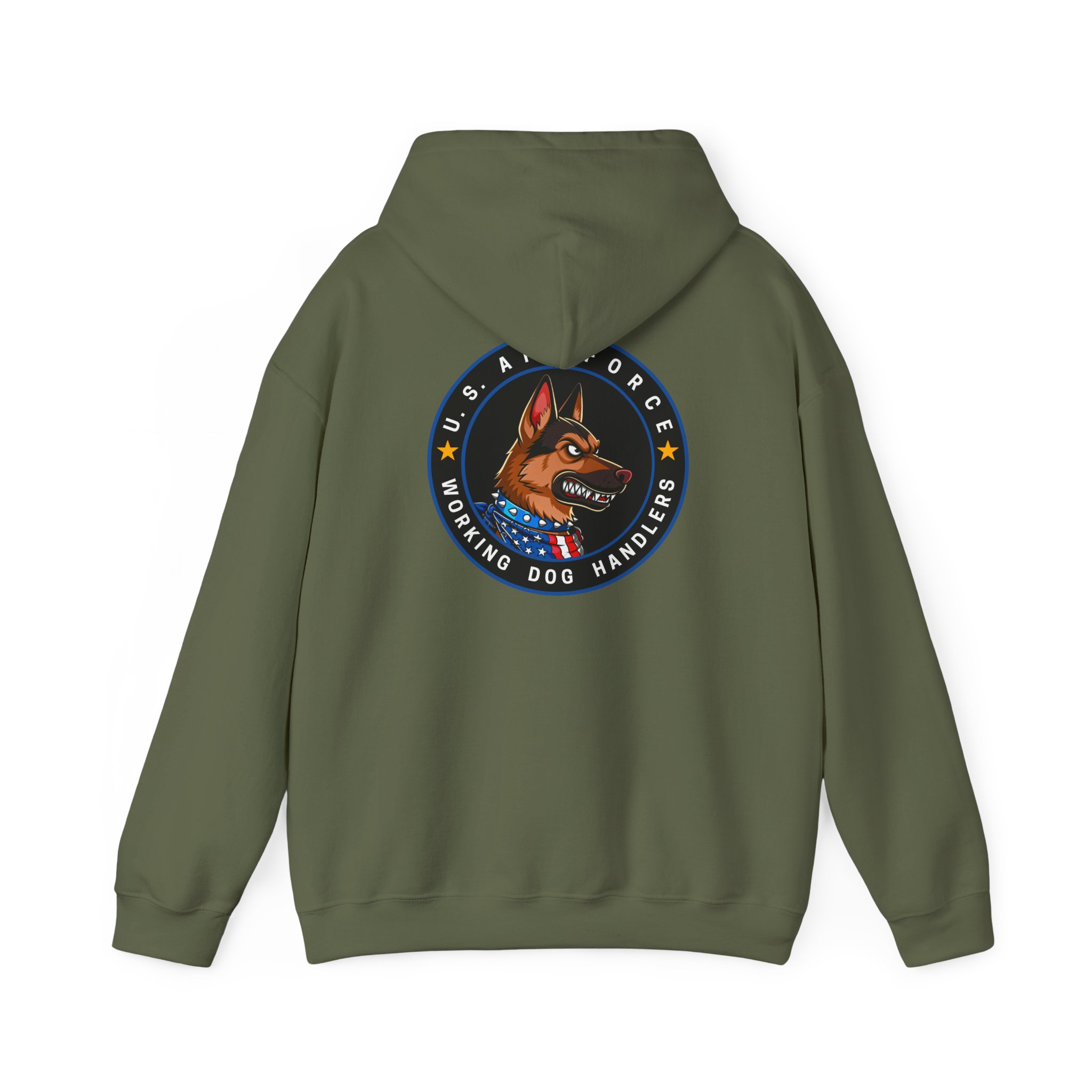 U.S. Air Force Working Dog Handlers Hoodie — Patriotic K9 Unit Pullover - Image 11