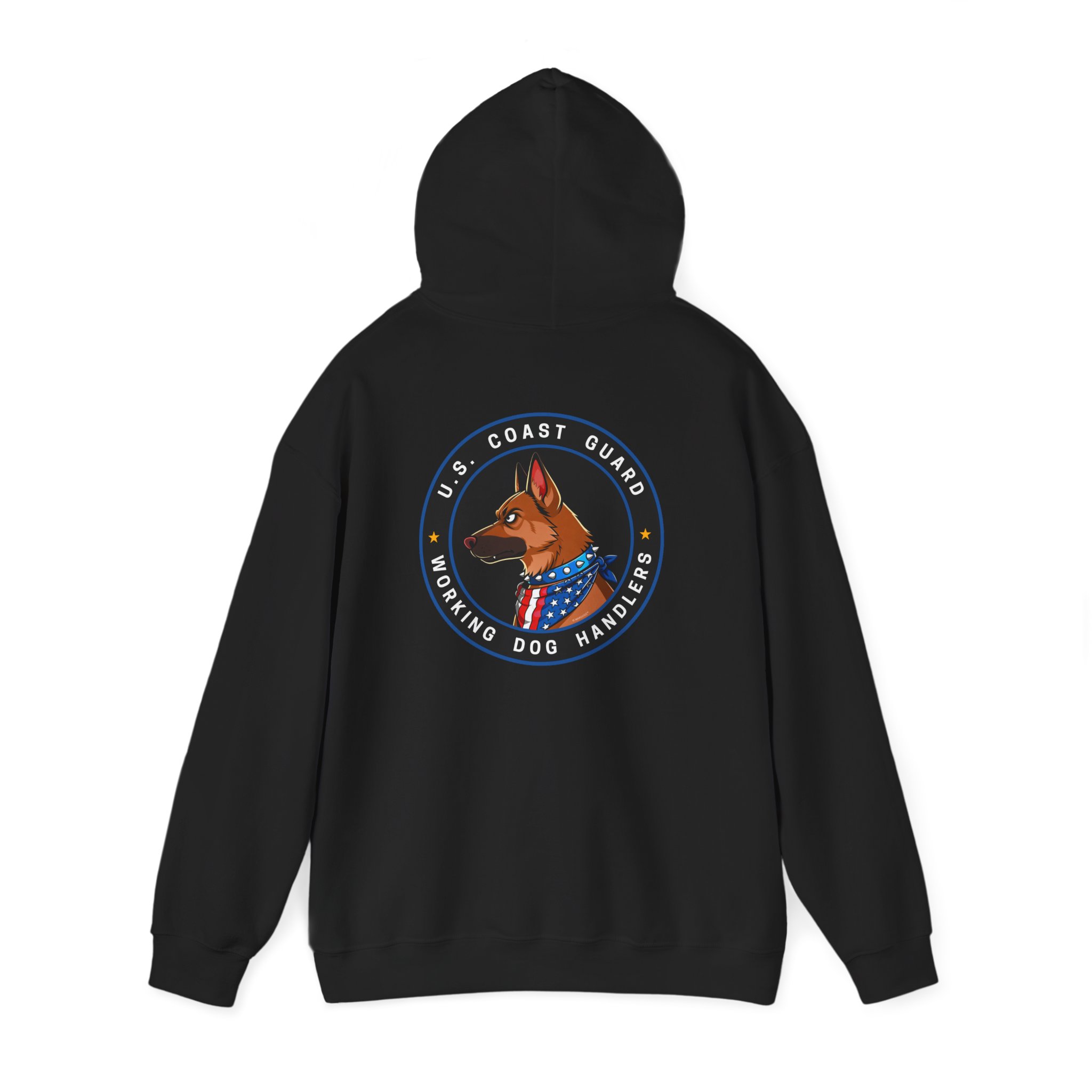 U.S. Coast Guard Working Dog Handlers Hoodie — Patriotic K9 Unit Pullover - Image 8