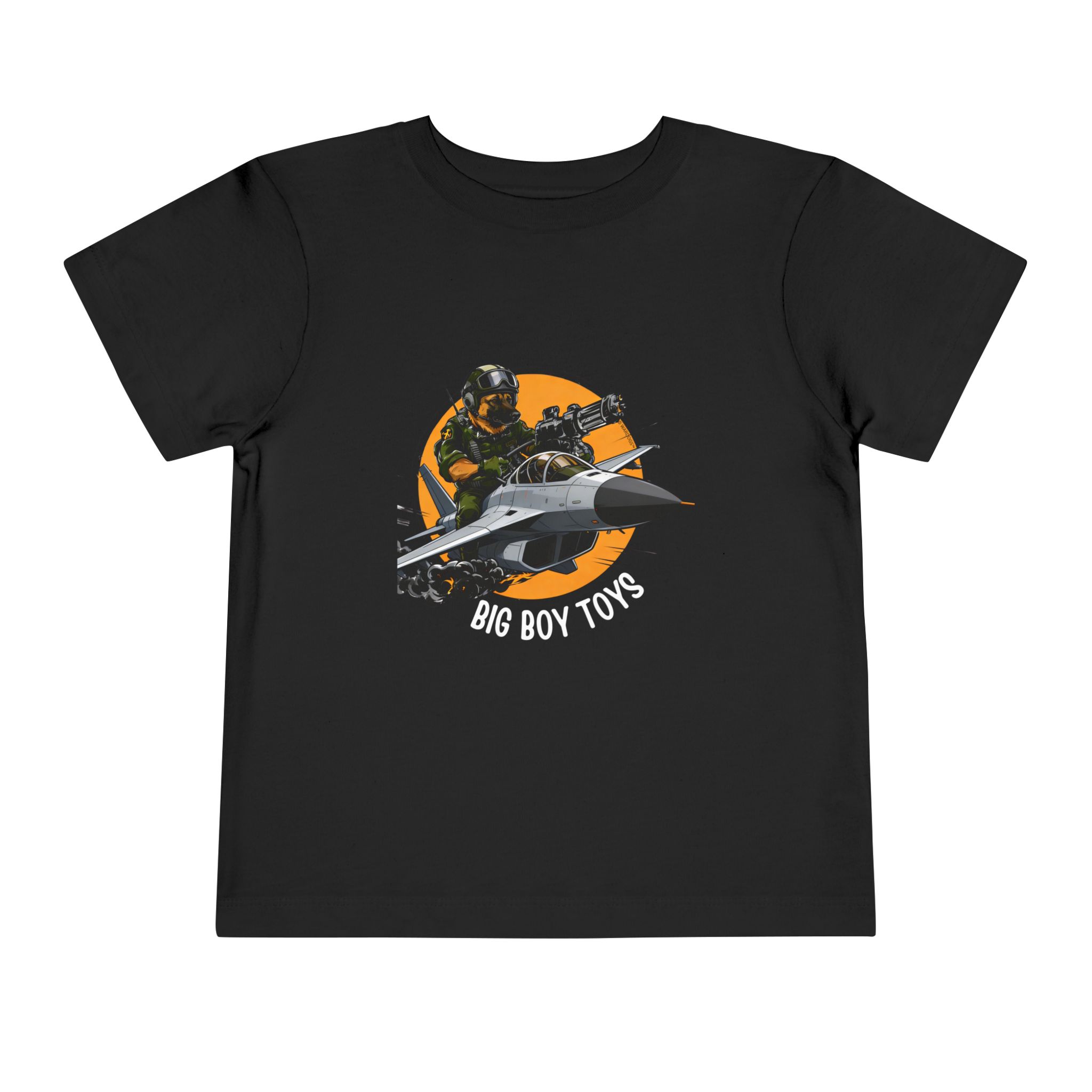 Toddler Jet Fighter Tee – Cool Air Force Pilot Aircraft Graphic Shirt for Kids - Image 5