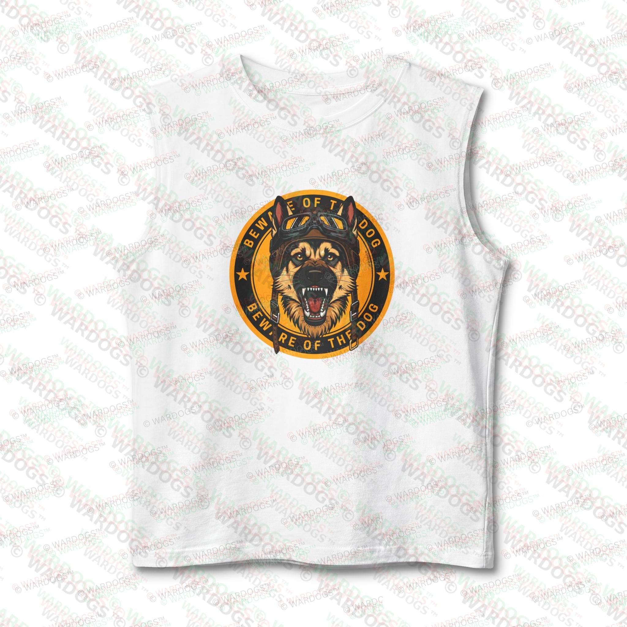 US AIR FORCE Guard Dog Muscle Tank — 'Beware of the Dog' Graphic - Image 6