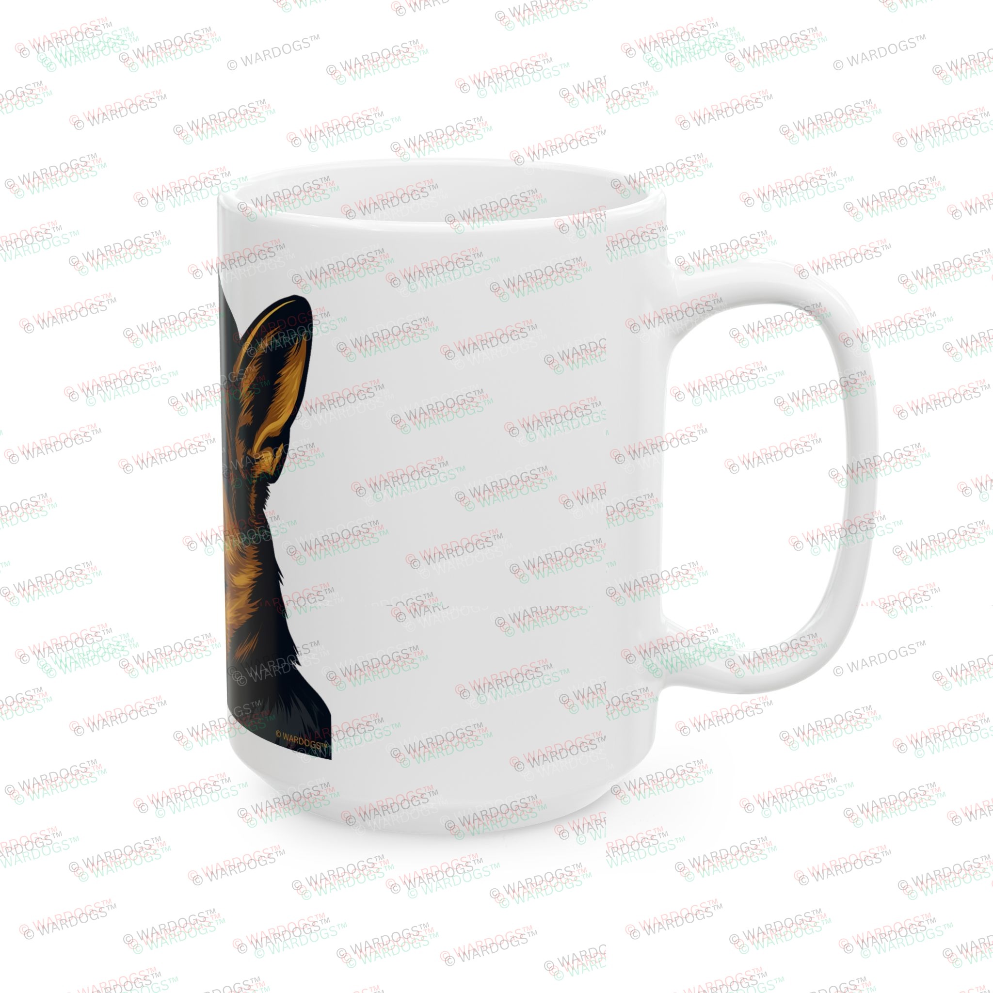DEFENSOR FORTIS Military K9 Ceramic Mug – Military Beret Dog Coffee Cup (11oz/15oz) - Image 8