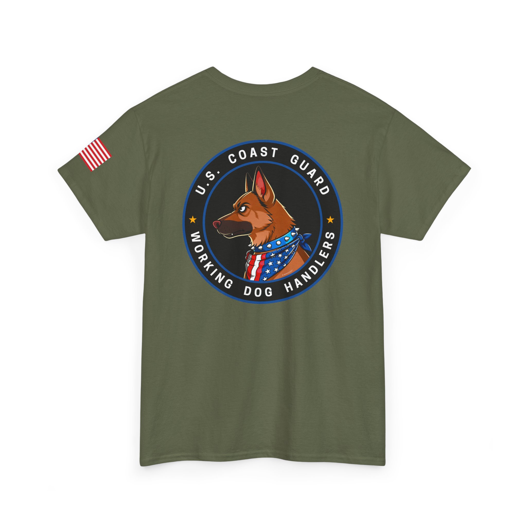 U.S. Coast Guard Working Dog Handlers T‑Shirt — K9 Patch Tee - Image 17