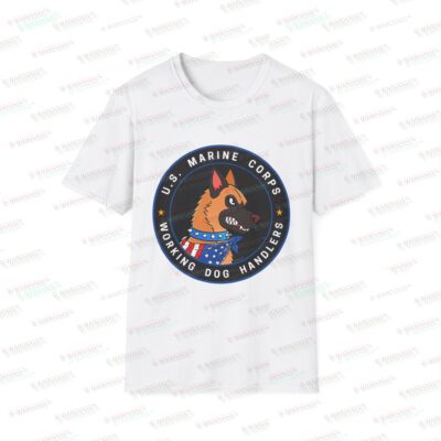 U.S. Marine Corps Working Dog Handlers T-Shirt