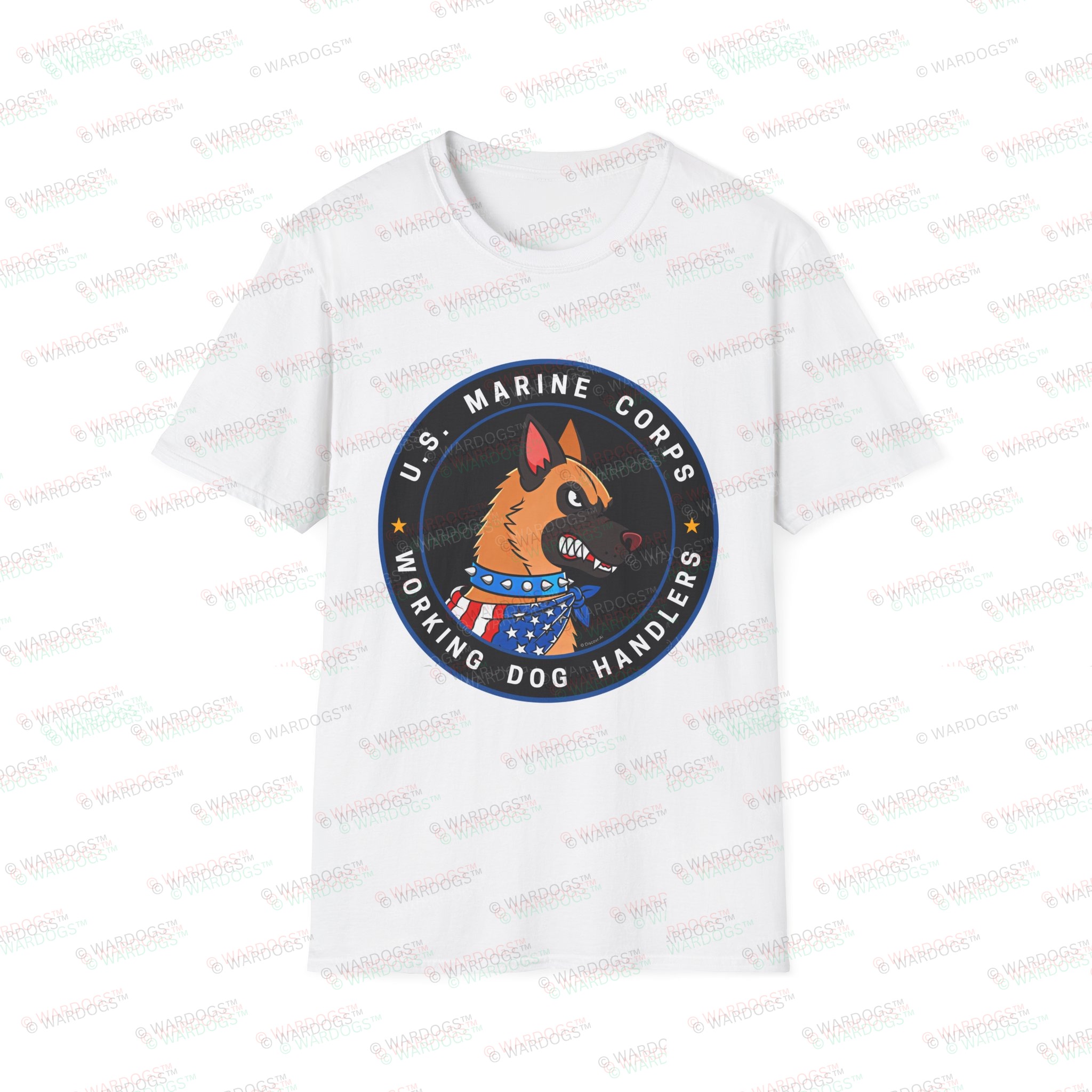U.S. Marine Corps Working Dog Handlers T-Shirt