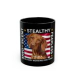 MWD "FEARLESS" Mug — Military K9 Coffee Cup (11oz/15oz) Vizsla