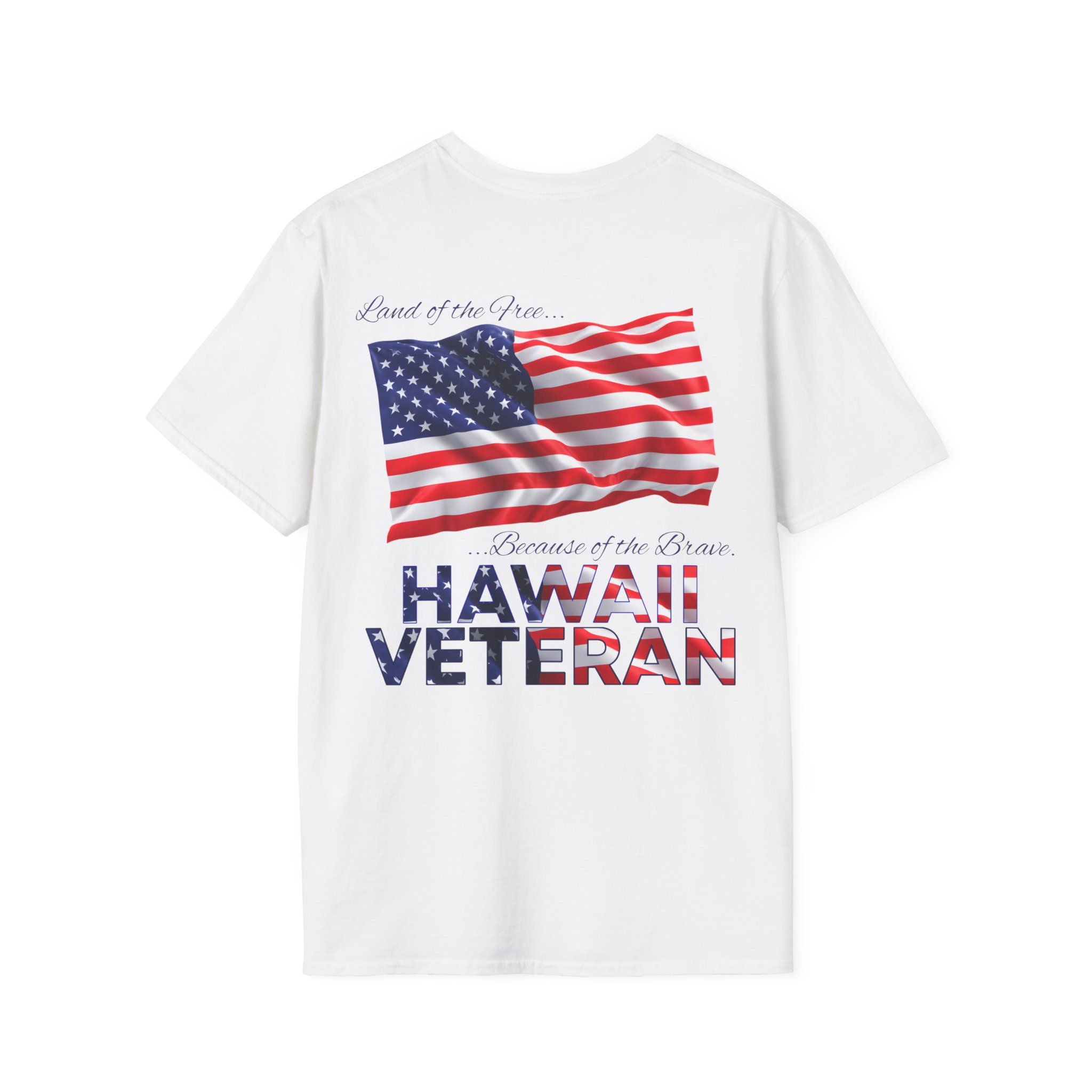 Hawaii Veteran T-Shirt — Proud American Flag Military Tribute - Image 15
