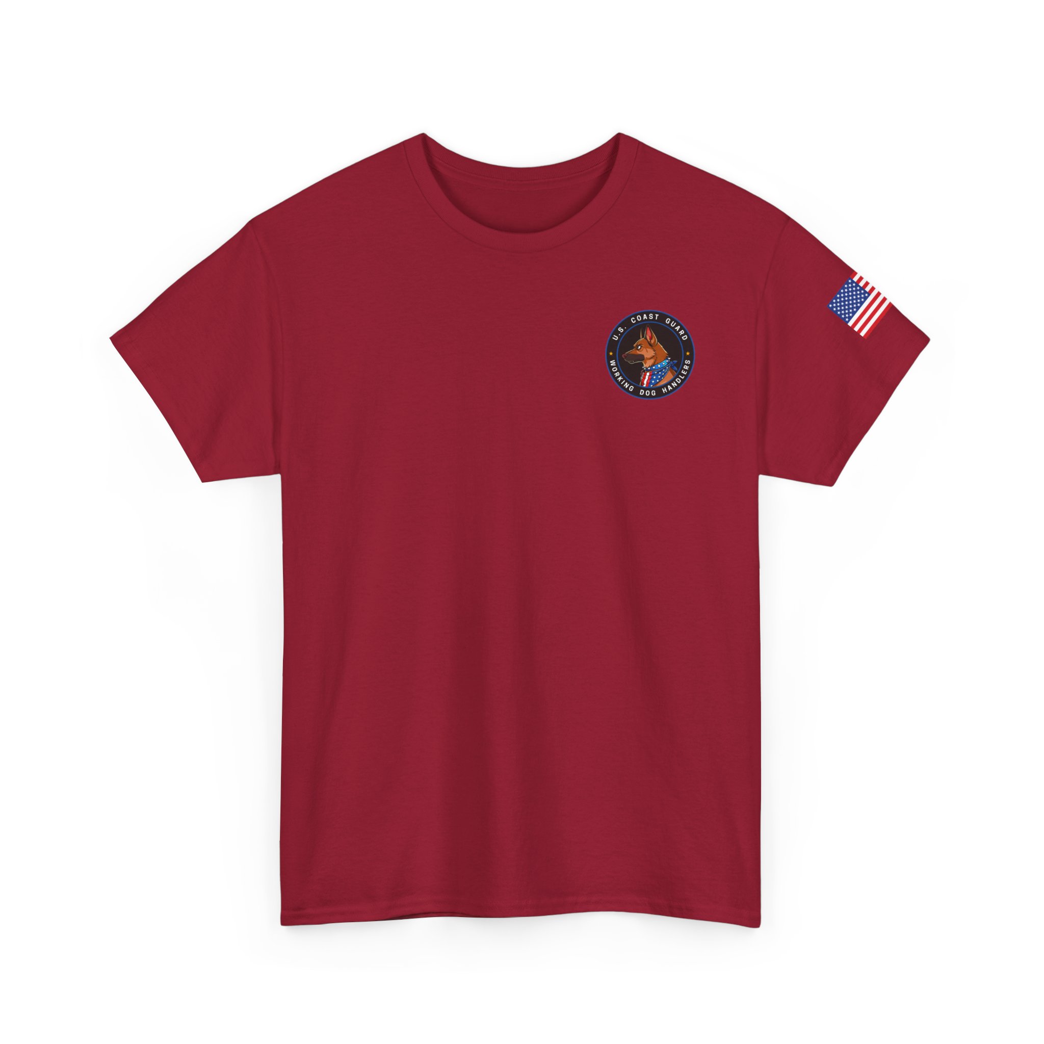U.S. Coast Guard Working Dog Handlers T‑Shirt — K9 Patch Tee - Image 34