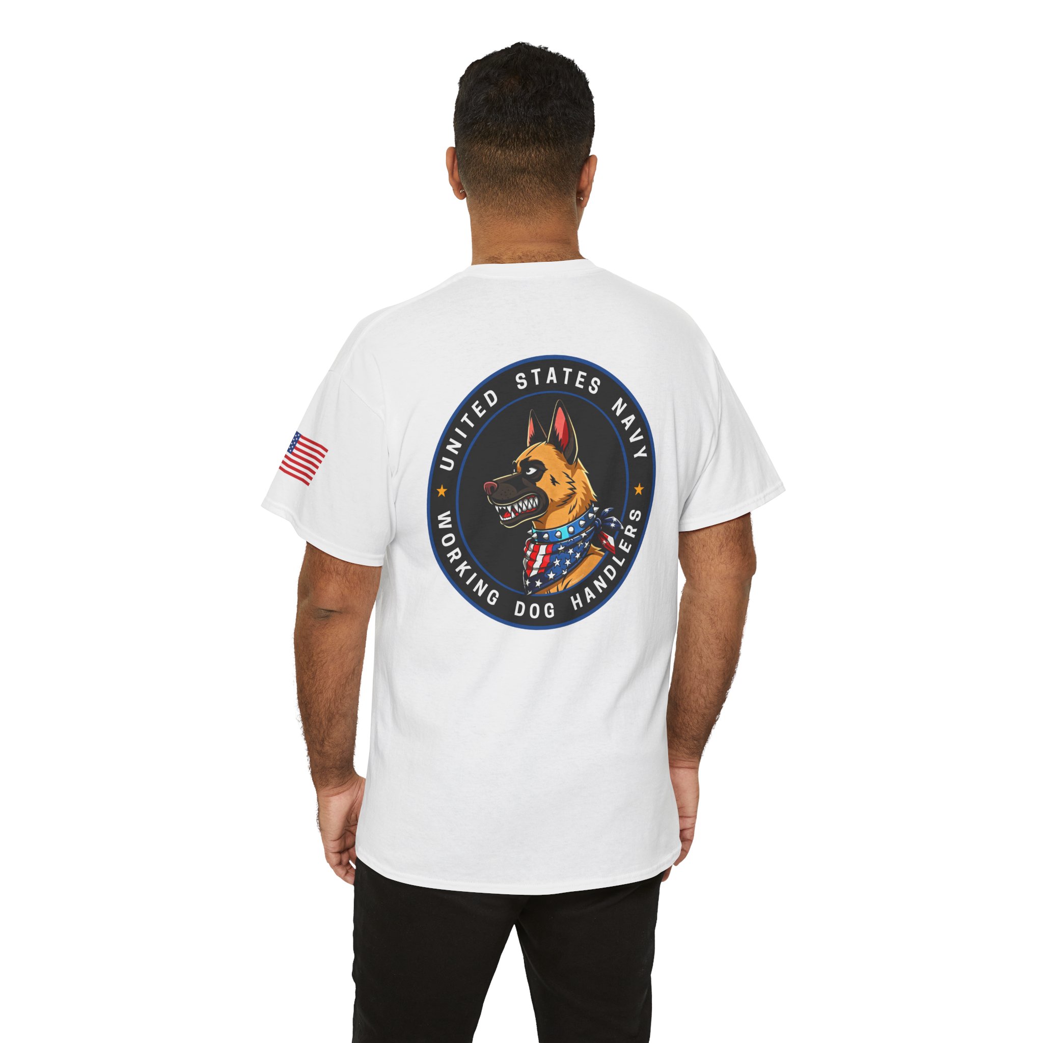 U.S. Navy Working Dog Handlers T‑Shirt — K9 Patch Tee - Image 18