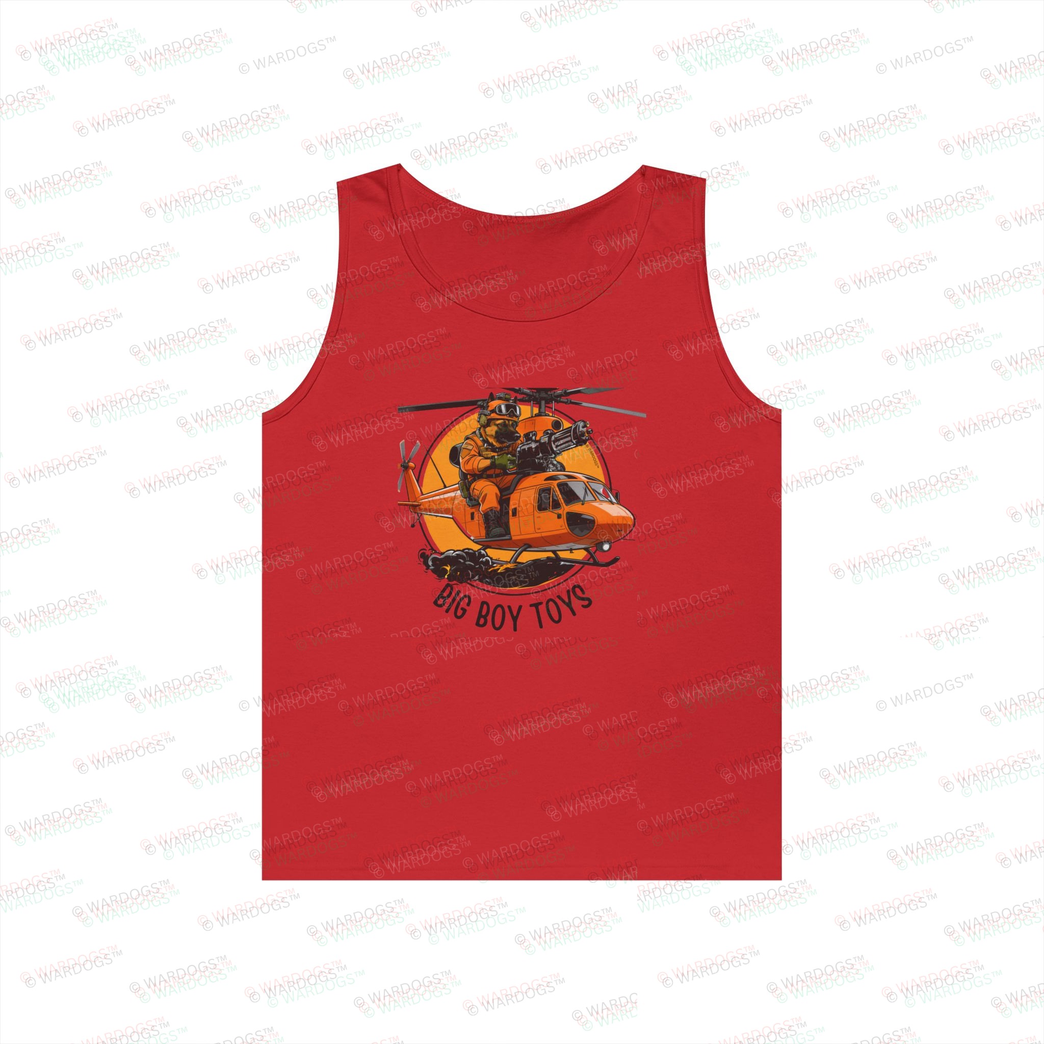 USCG "Big Boy Toys " Chopper Tank Top — black text - Image 9