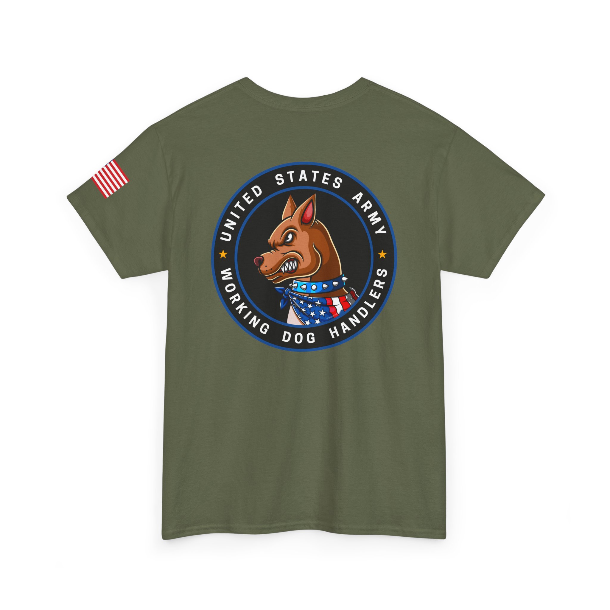 U. S. Army Working Dog Handlers T‑Shirt — K9 Patch Tee - Image 9