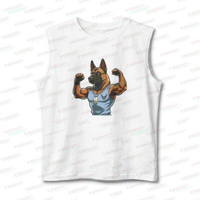 US AIR FORCE Muscle Dog Tank Top — “NO PAIN”