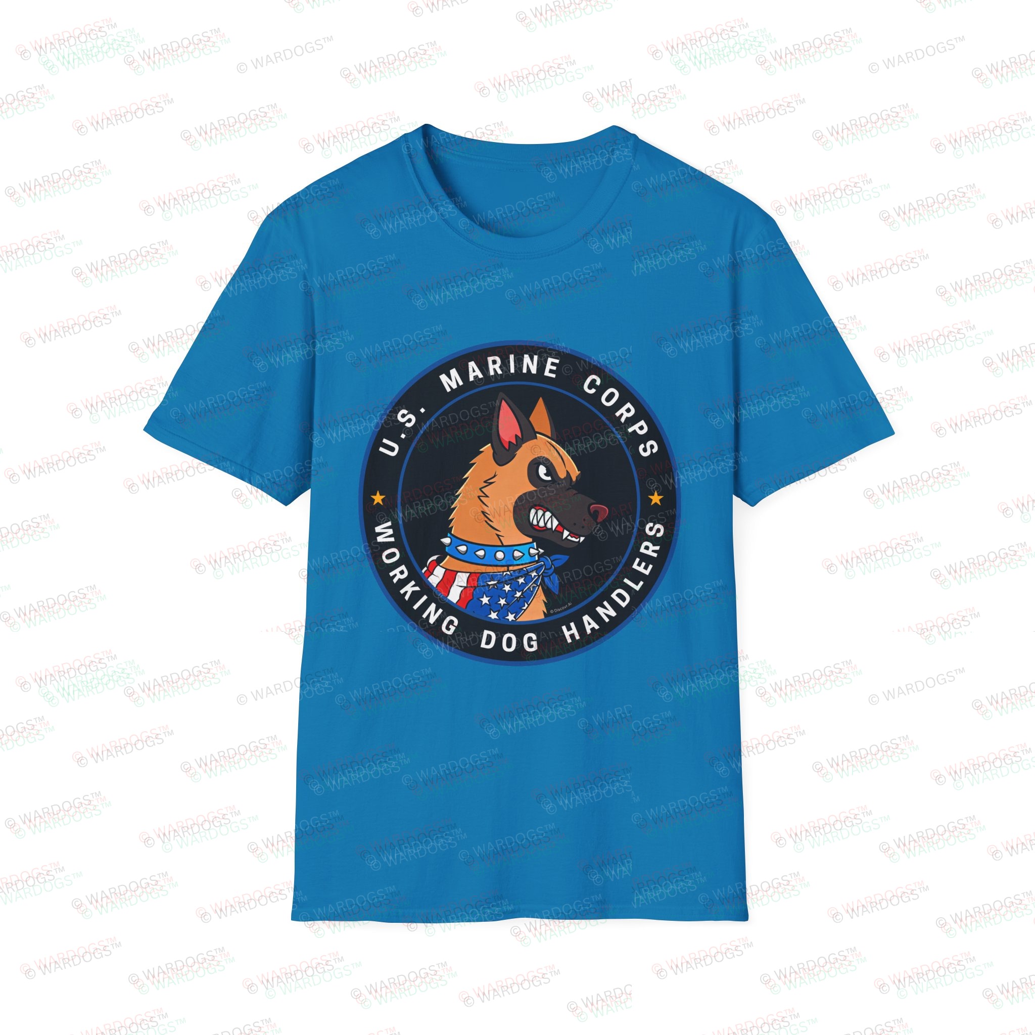 U.S. Marine Corps Working Dog Handlers T-Shirt - Image 7