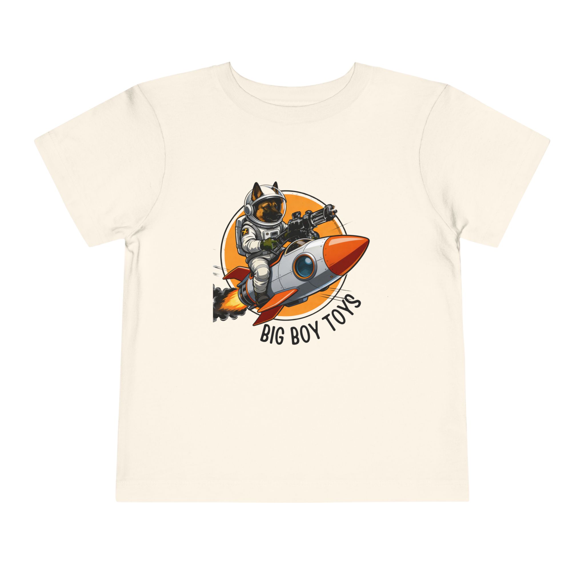 Toddler Tee — Astronaut U.S. Space Force Rocket Graphic Kids Shirt - Image 7
