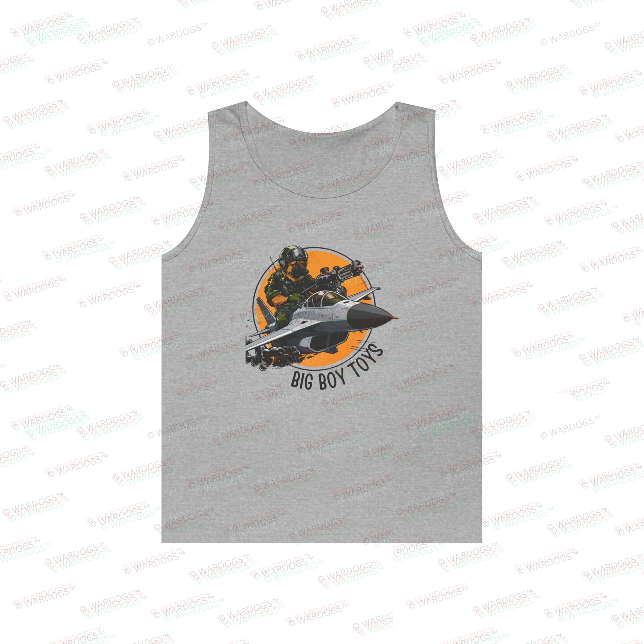 Copy of USAF 'Big Boy Toys' Tank Top - black text