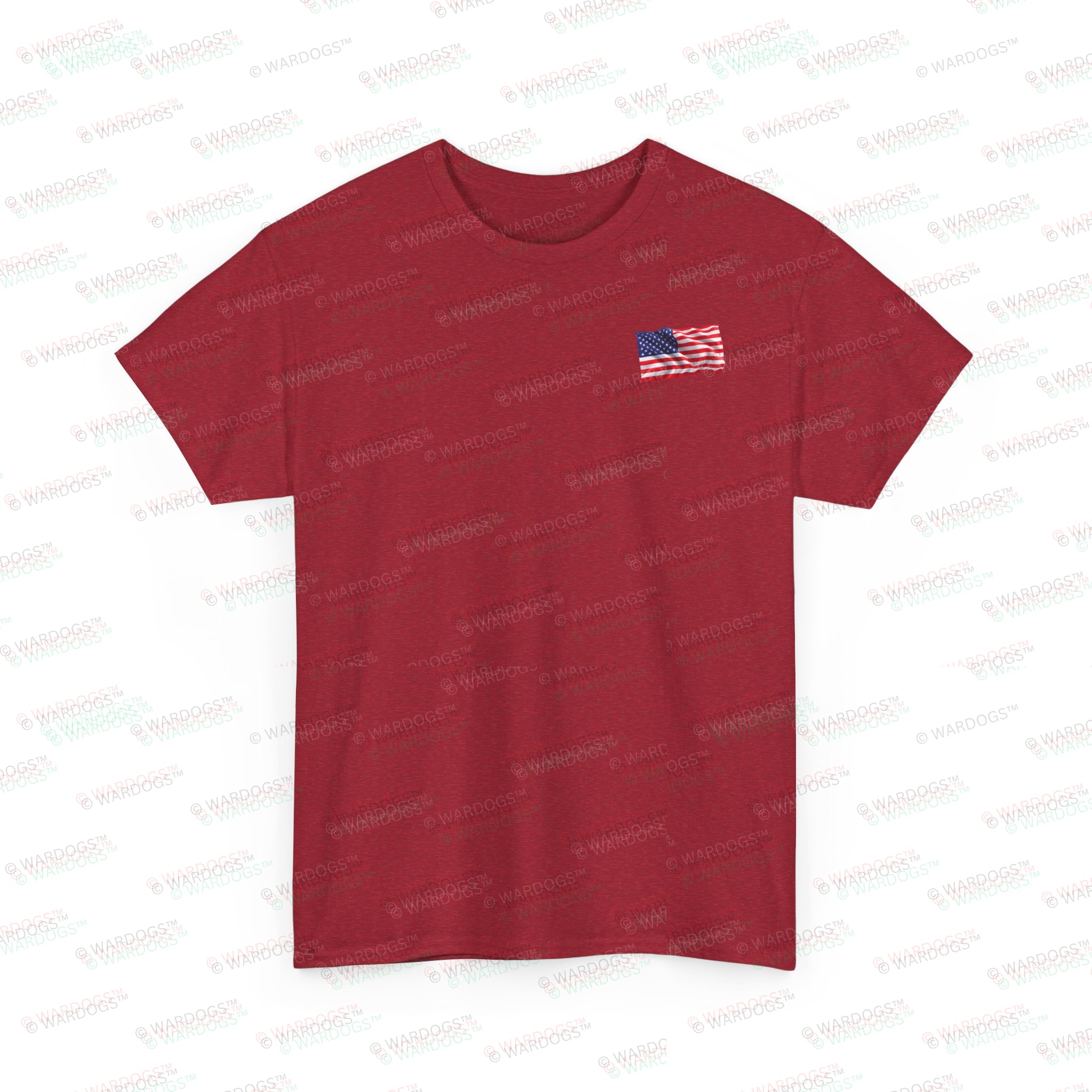 U.S. Coast Guard Veteran T‑Shirt — American Flag Tribute Tee - White Text - Image 31
