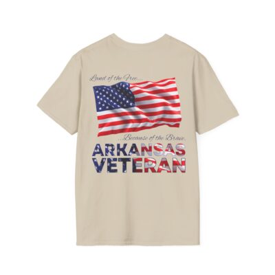 Arkansas Veteran T-Shirt — Proud American Flag Military Tribute