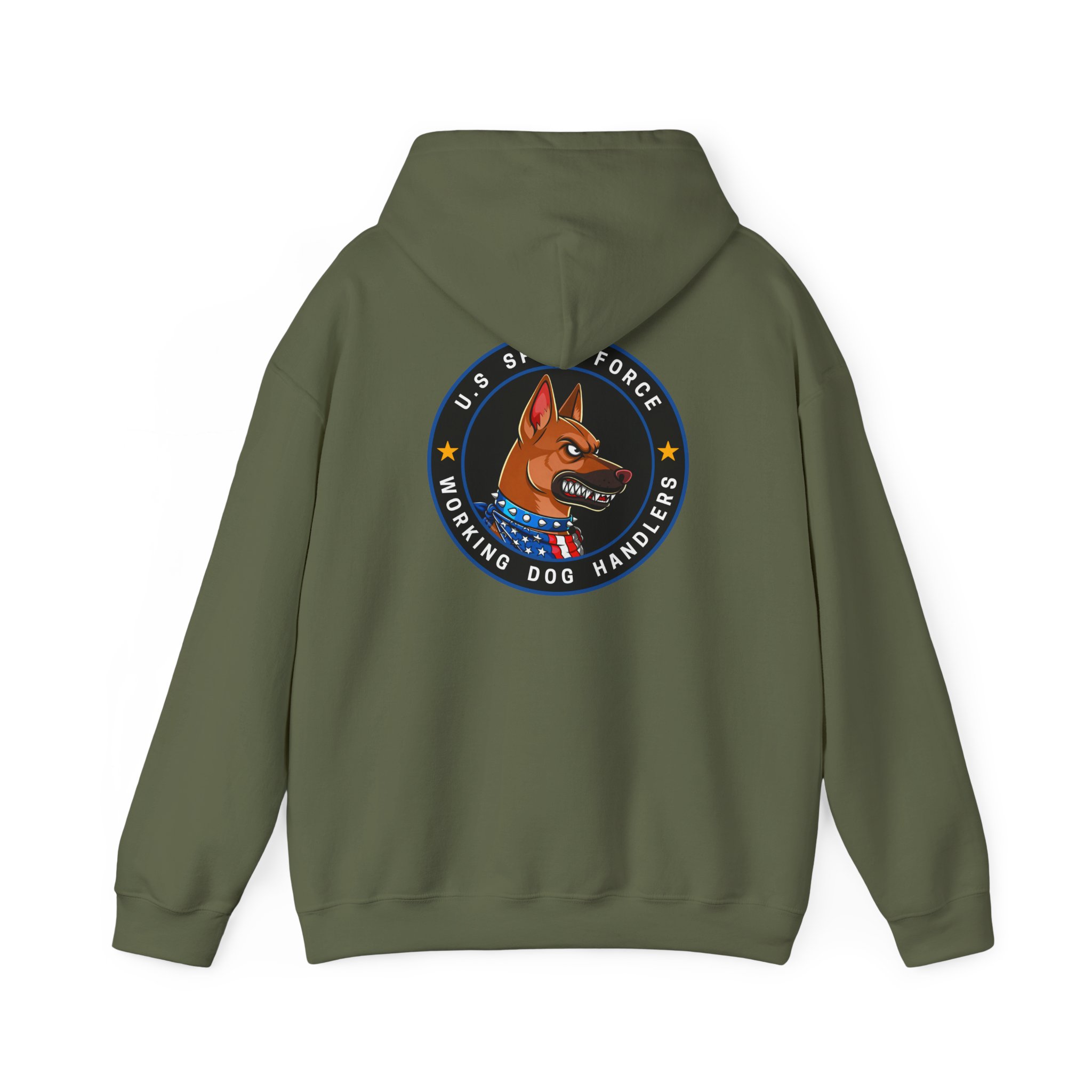 US Space Force Working Dog Handlers Hoodie — Patriotic K9 Unit Pullover - Image 11