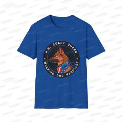 U.S. Coast Guard Working Dog Handlers T-Shirt