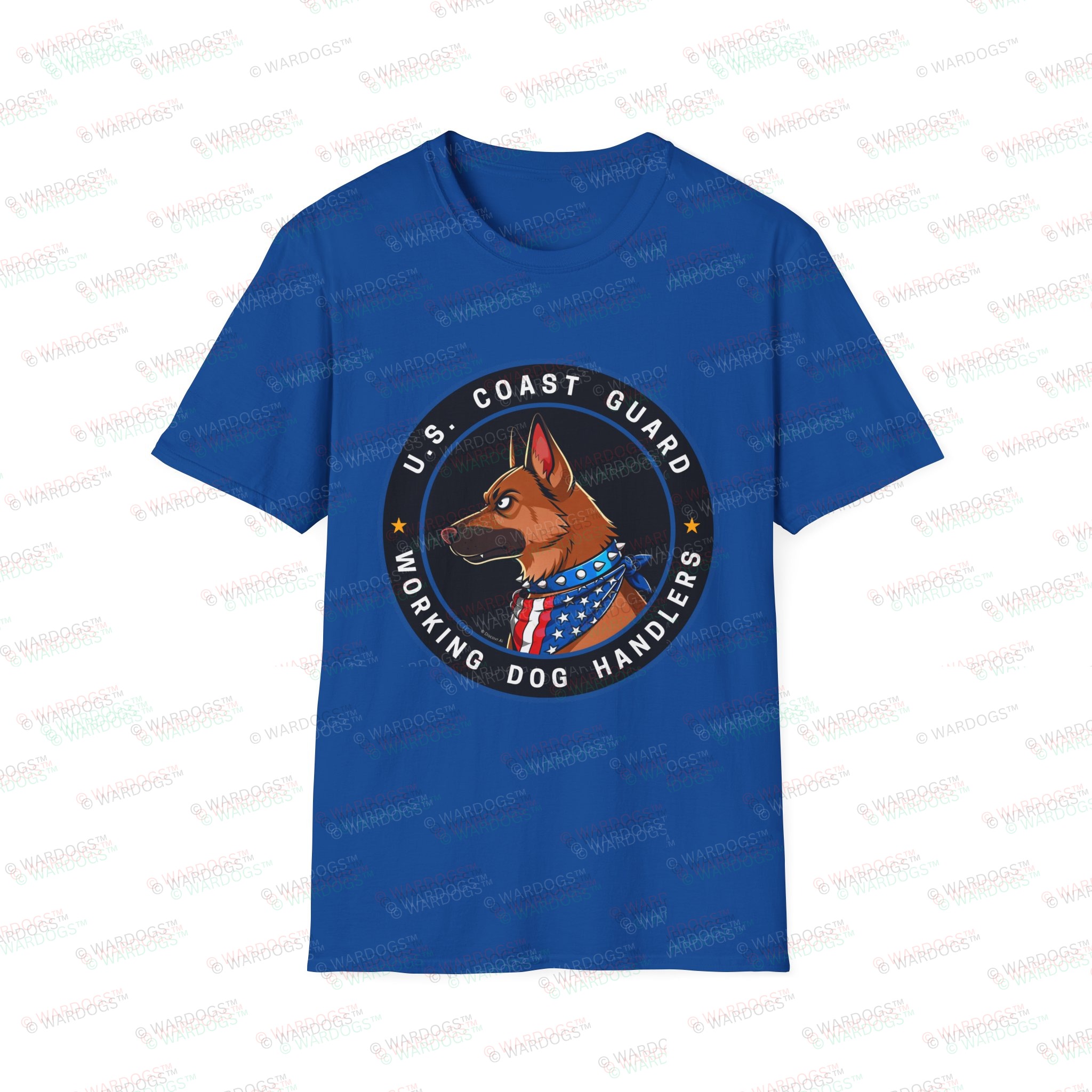 U.S. Coast Guard Working Dog Handlers T-Shirt