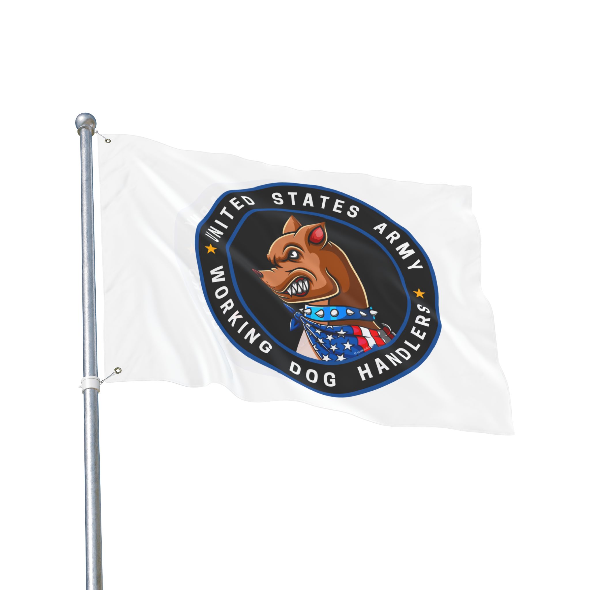 United States Army Working Dog Handlers Flag — Double-Sided Military K9 Banner - Image 6