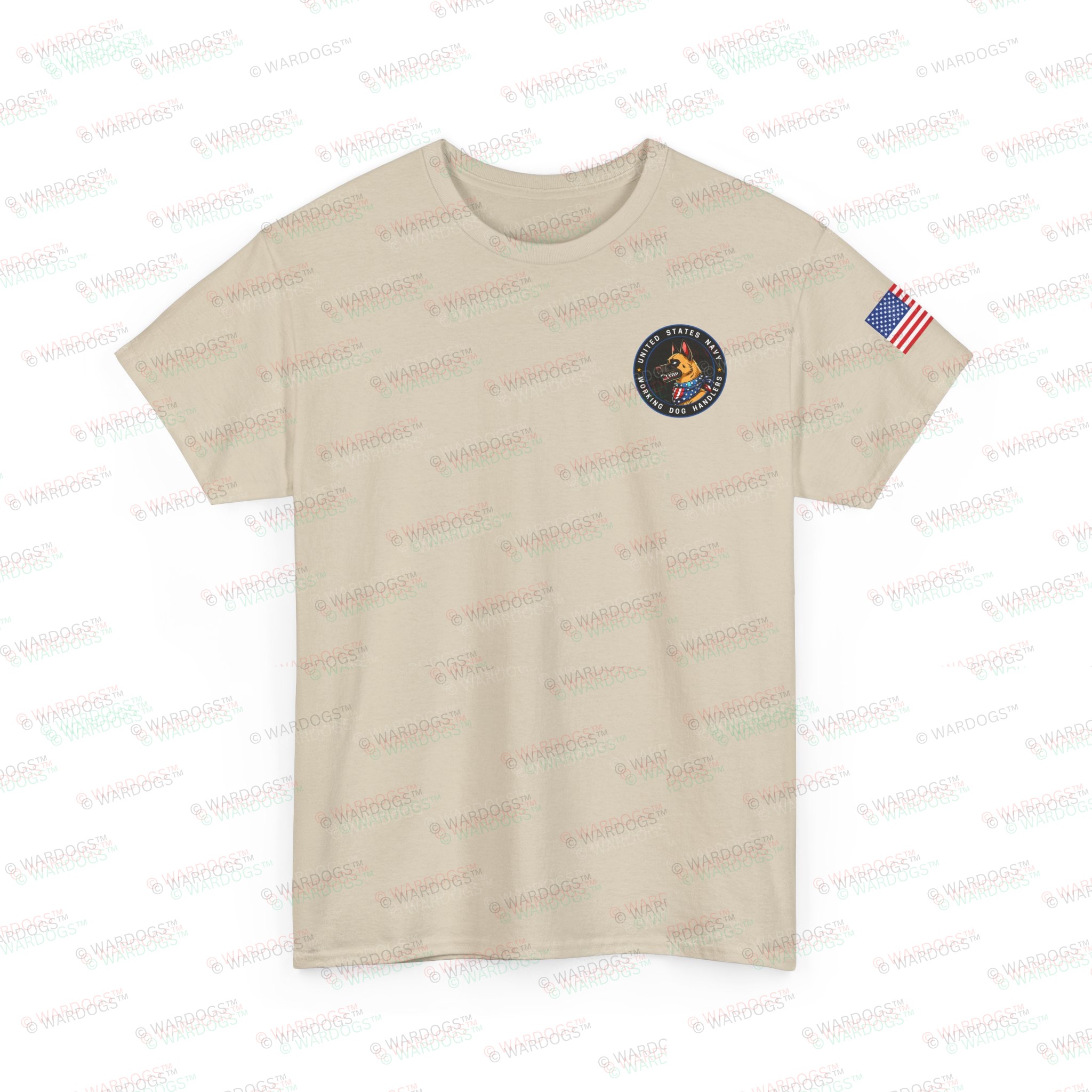 U. S. Navy Working Dog Handlers T‑Shirt — K9 Patch Tee - Image 6