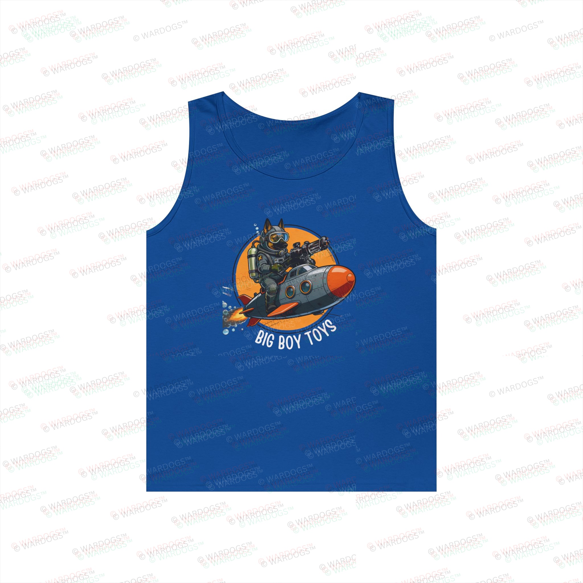 US Navy — 'Big Boy Toys' Submarine Graphic Muscle Tank - Image 6