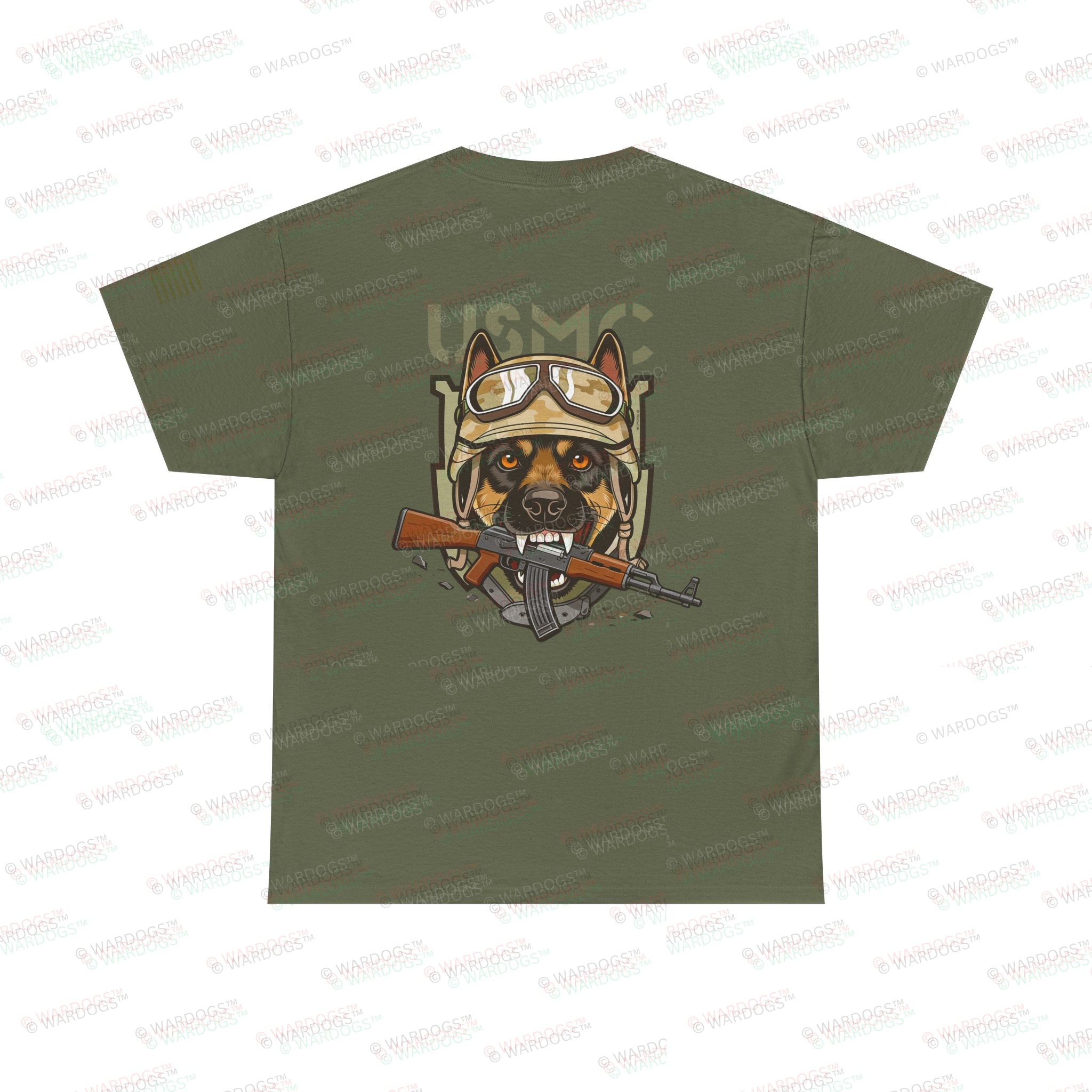 US Marine Corps MWD K9 Defender Military T-Shirt - Image 14