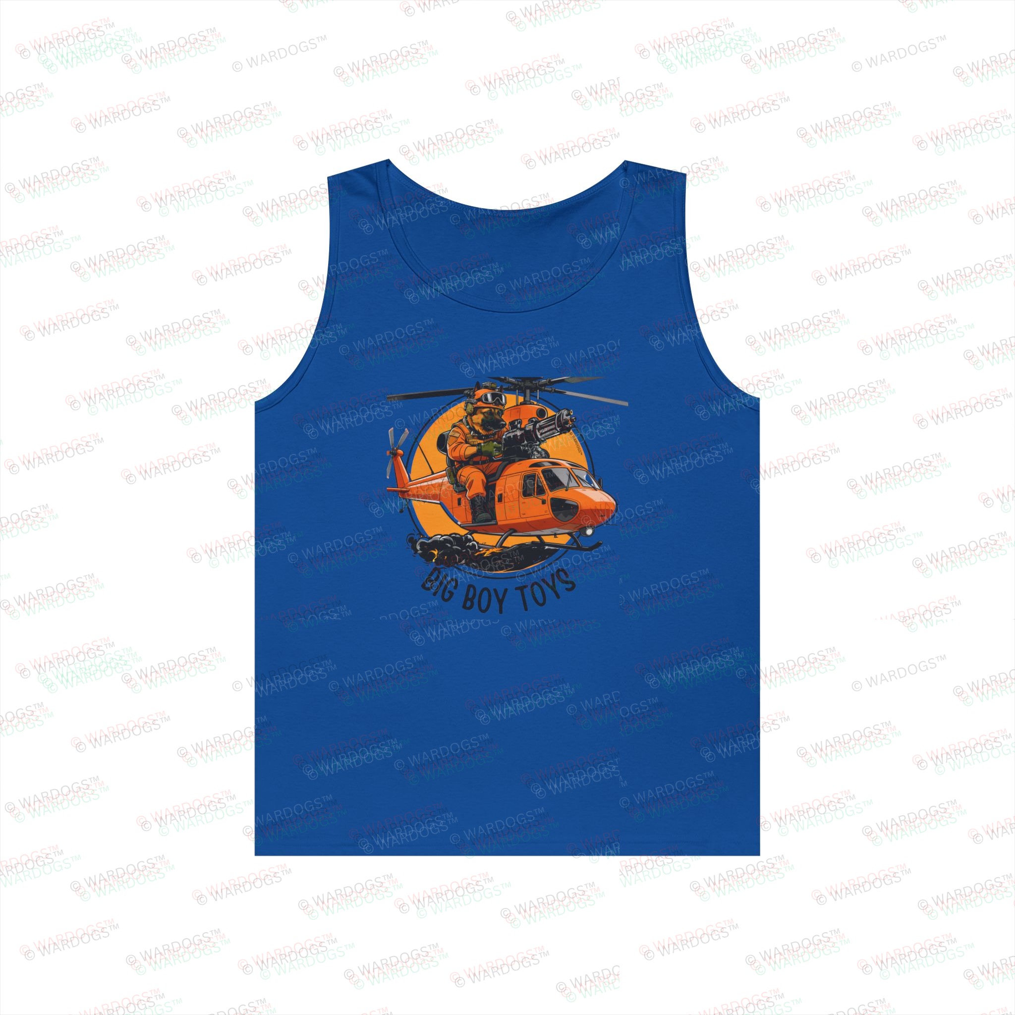 USCG "Big Boy Toys " Chopper Tank Top — black text - Image 5