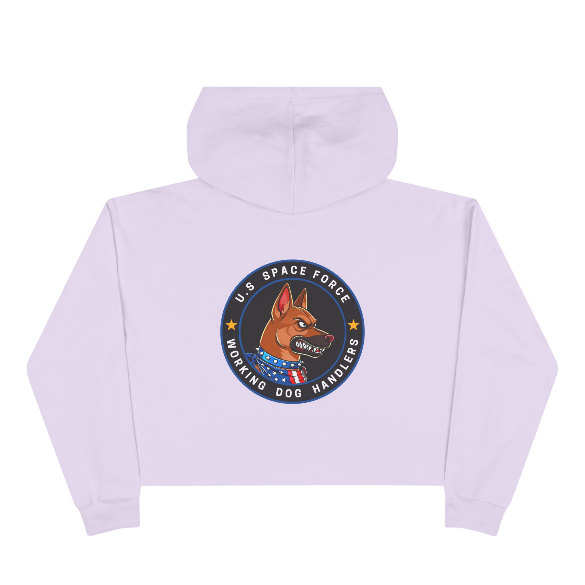 Copy of Crop Hoodie — U.S. Space Force Working Dog Handler Emblem - Image 5