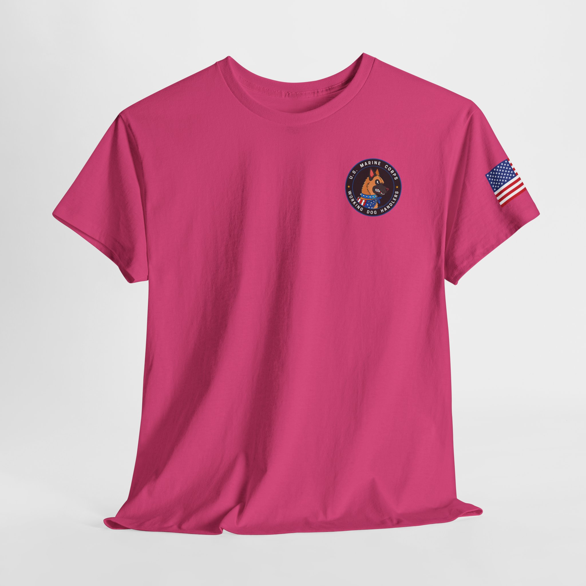 U. S. Marine Corps Working Dog Handlers T‑Shirt — K9 Patch Tee - Image 17