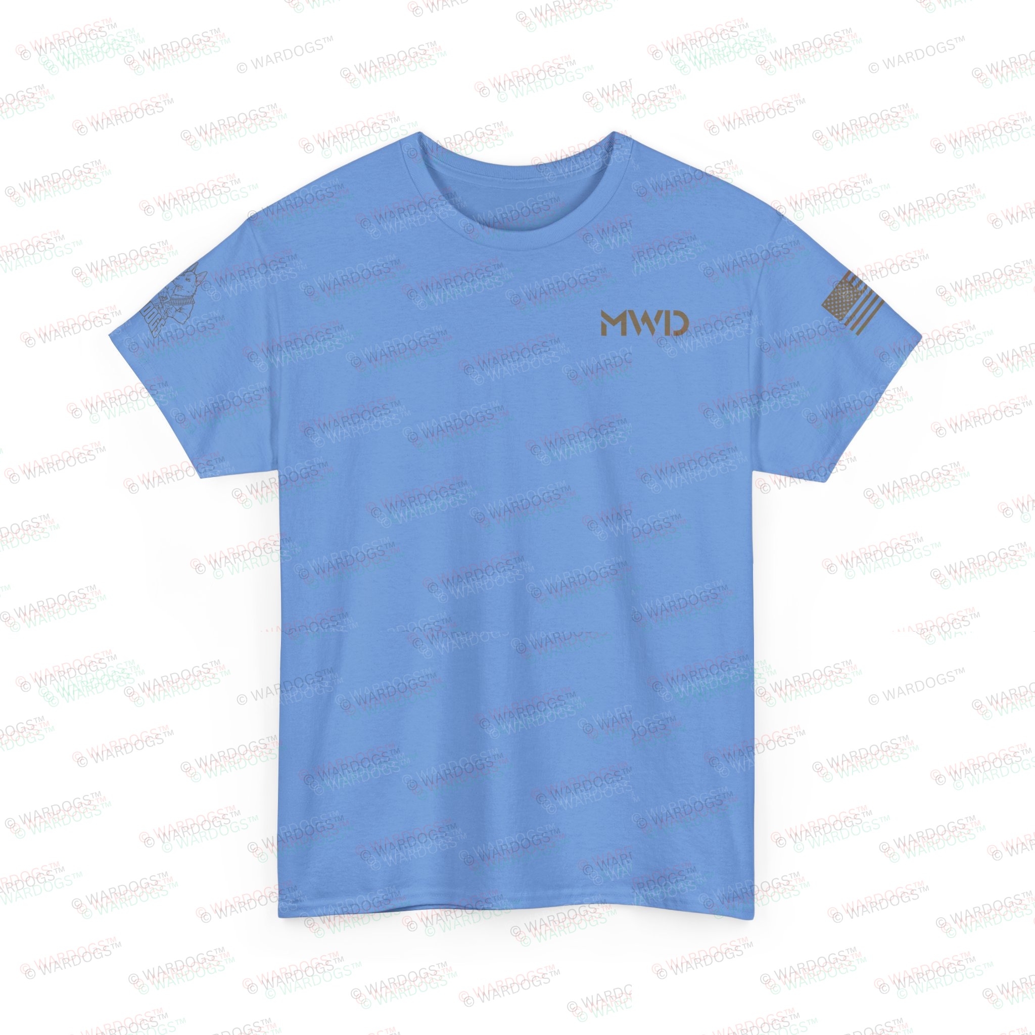 US Air Force MWD K9 Defender Military T-Shirt - Image 27
