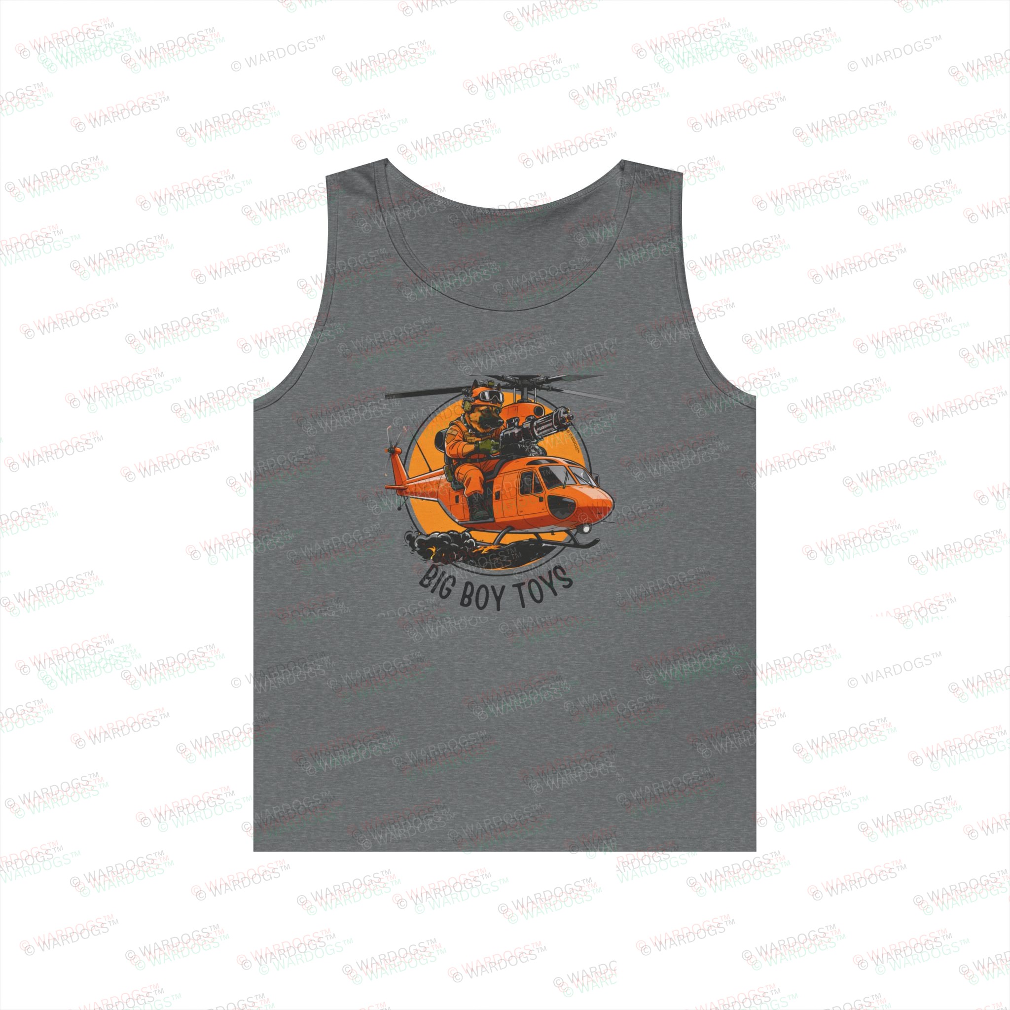USCG "Big Boy Toys " Chopper Tank Top — black text - Image 4