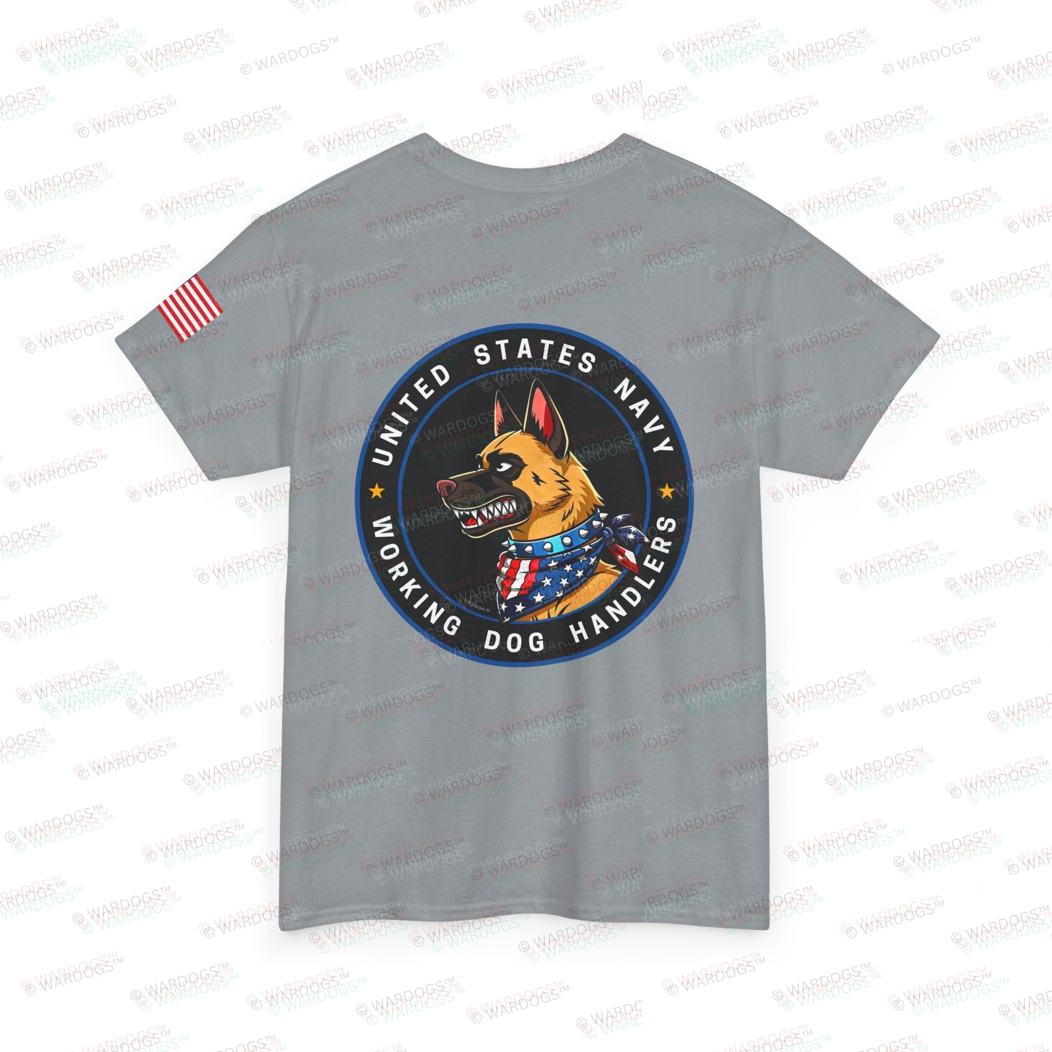 U. S. Navy Working Dog Handlers T‑Shirt — K9 Patch Tee - Image 11
