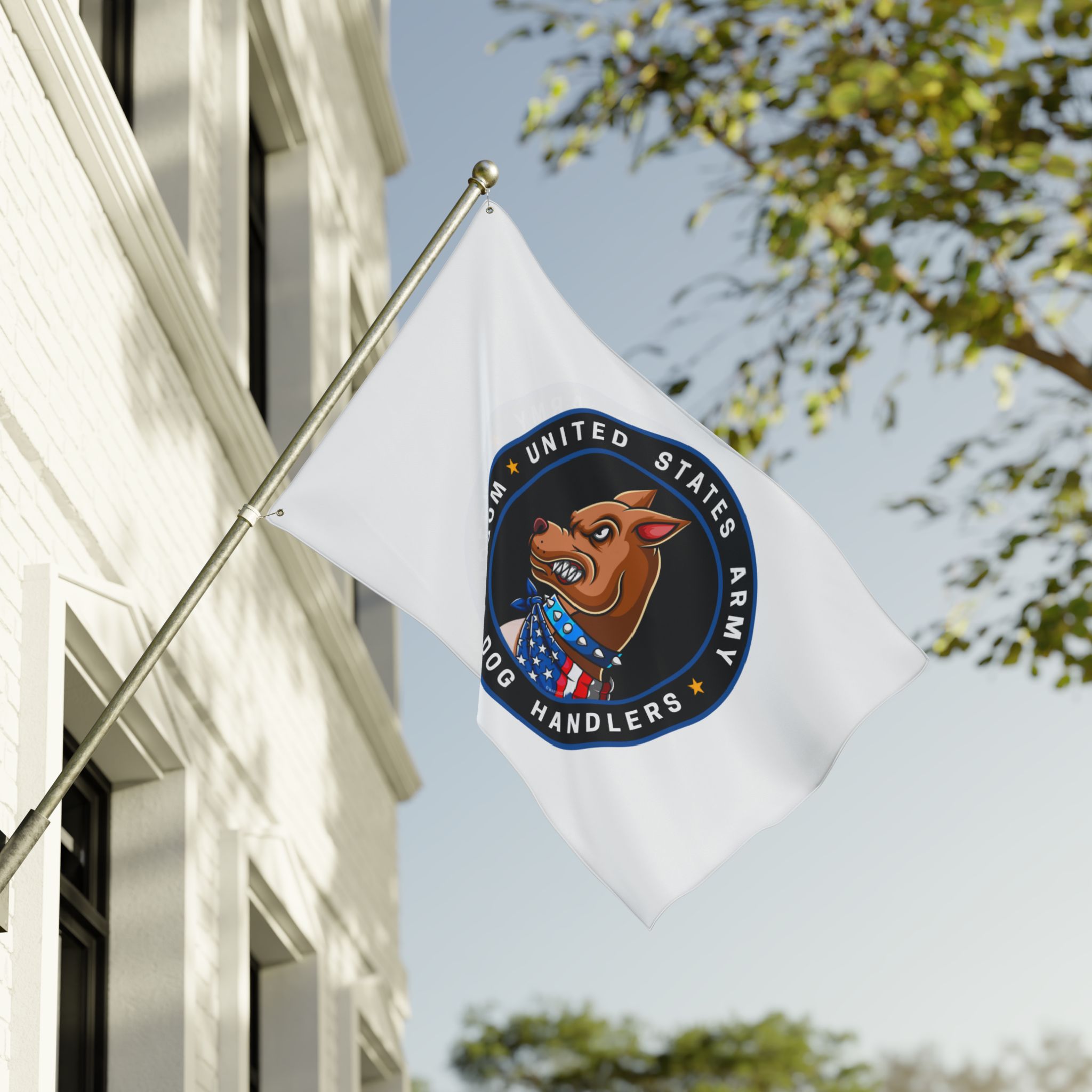 United States Army Working Dog Handlers Flag — Double-Sided Military K9 Banner - Image 9