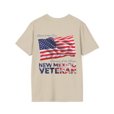 New Mexico Veteran T-Shirt — Home of the Brave American Flag Memorial Tee