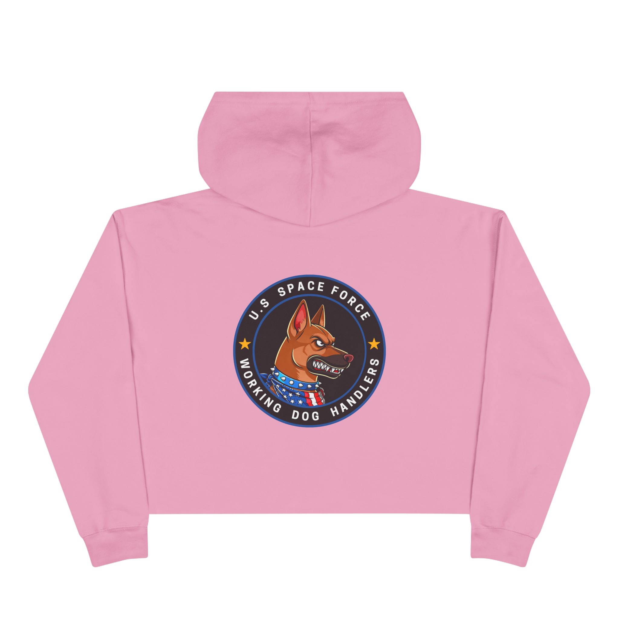Copy of Crop Hoodie — U.S. Space Force Working Dog Handler Emblem - Image 3