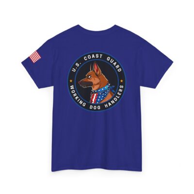 U.S. Coast Guard Working Dog Handlers T‑Shirt — K9 Patch Tee