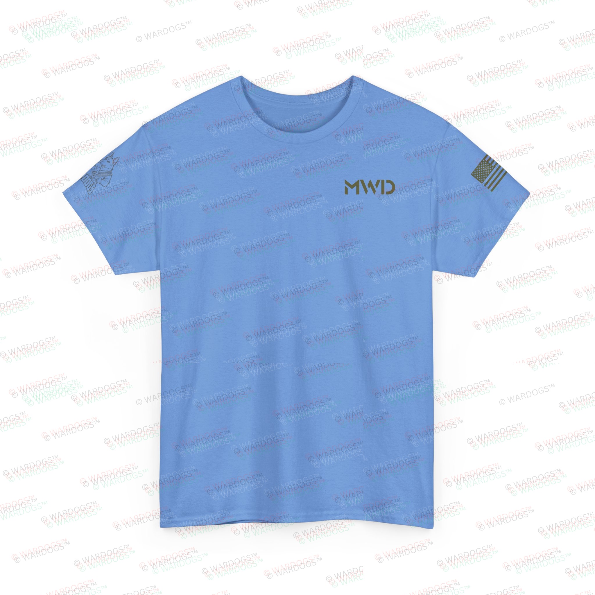 US Marine Corps MWD K9 Defender Military T-Shirt - Image 23