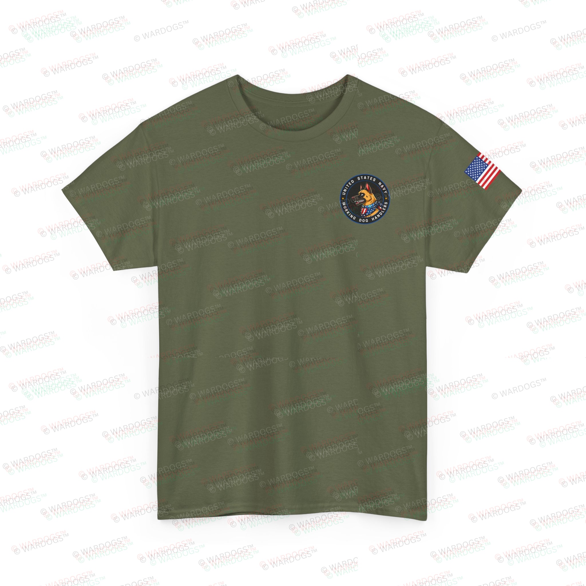 U. S. Navy Working Dog Handlers T‑Shirt — K9 Patch Tee - Image 10