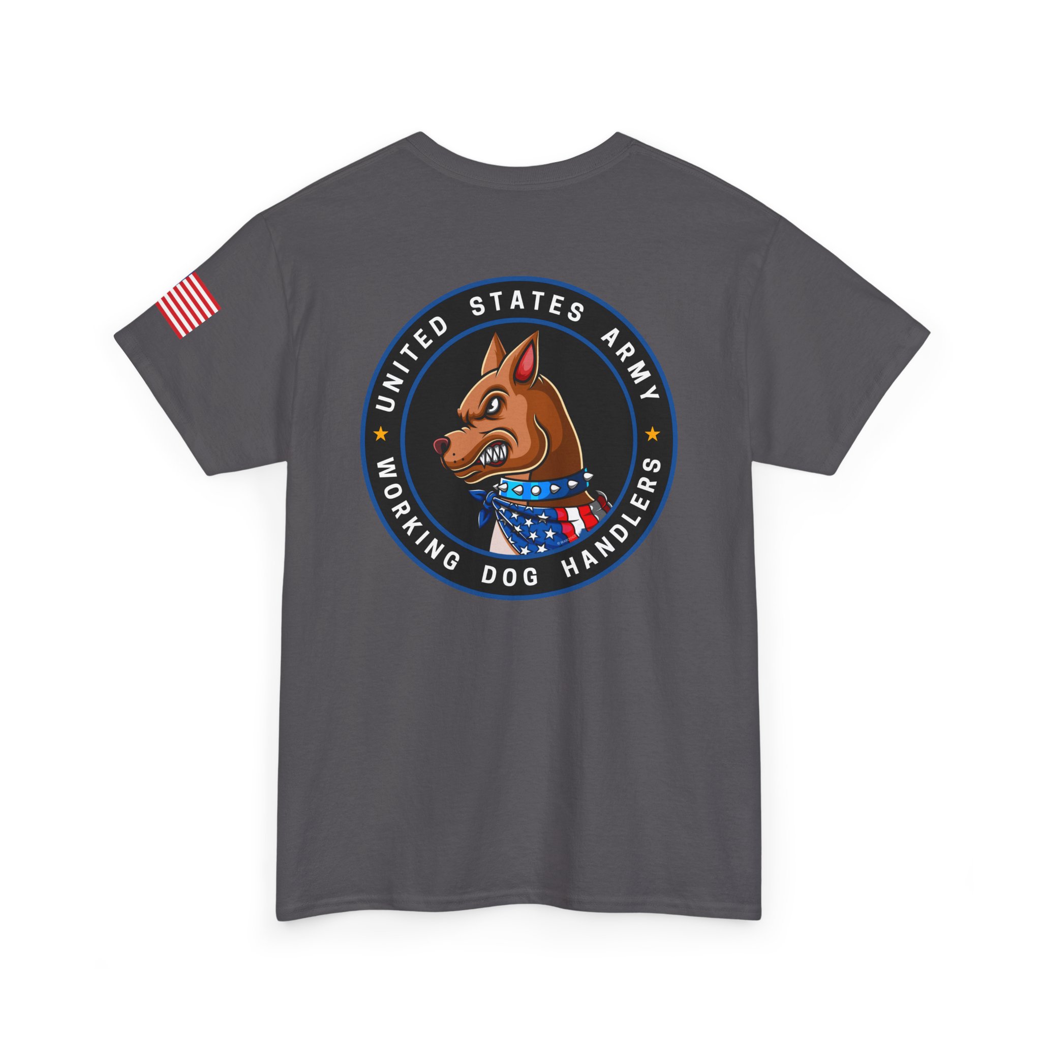 U. S. Army Working Dog Handlers T‑Shirt — K9 Patch Tee