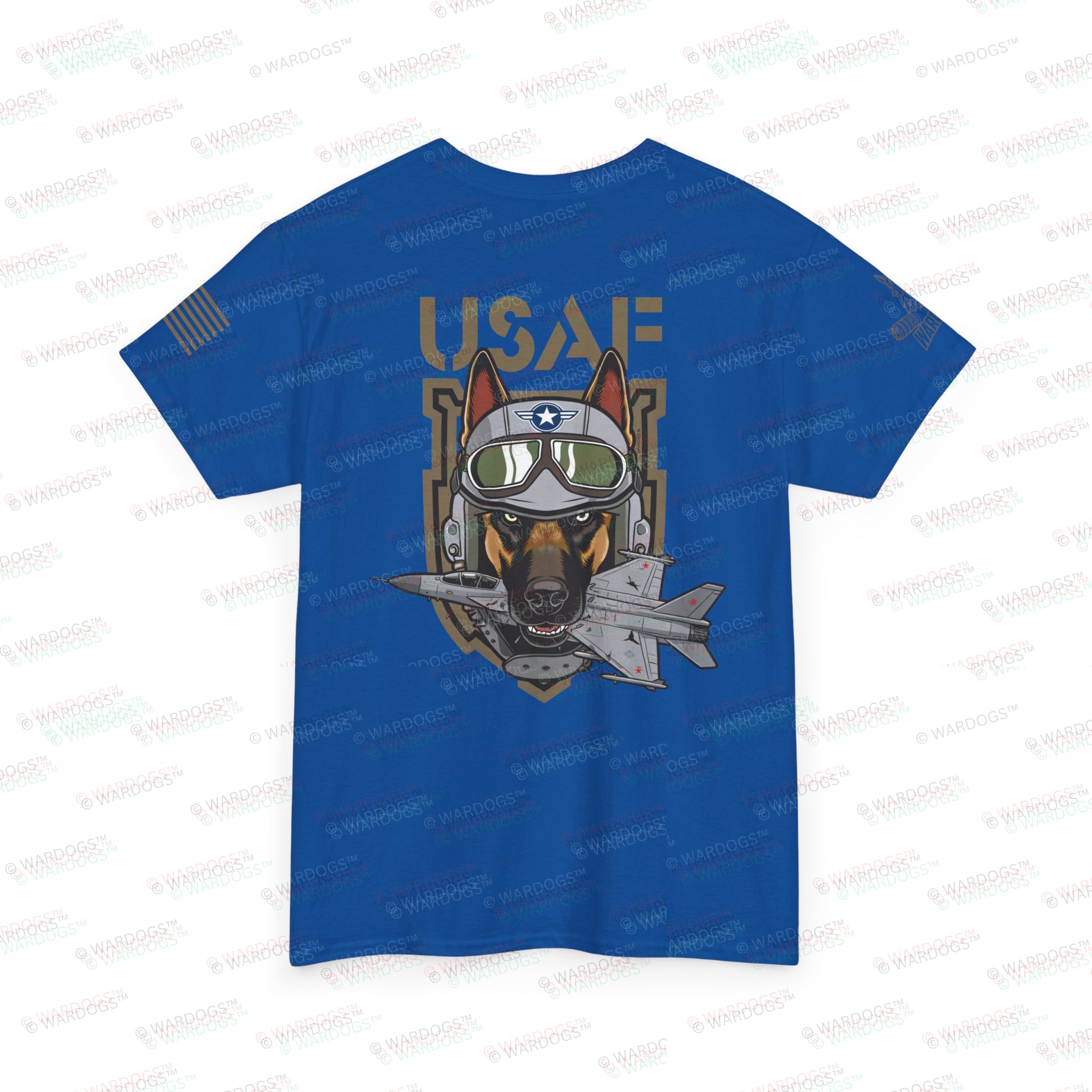 US Air Force MWD K9 Defender Military T-Shirt - Image 4