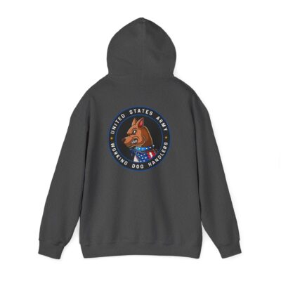 US Army Working Dog Handlers Hoodie — Patriotic K9 Unit Pullover