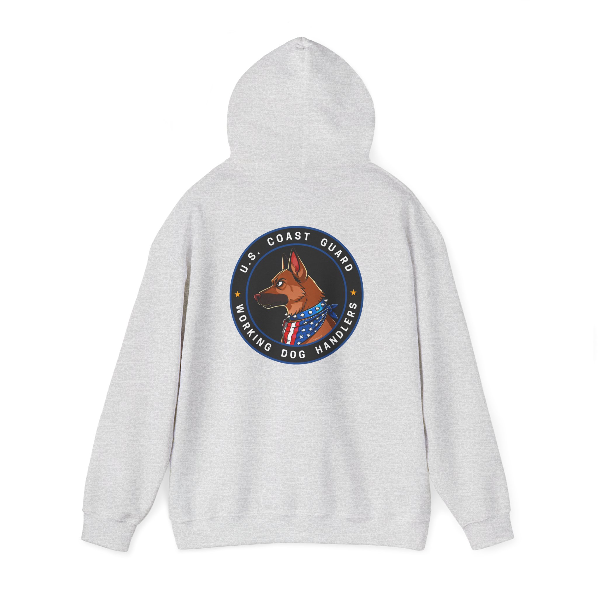 U.S. Coast Guard Working Dog Handlers Hoodie — Patriotic K9 Unit Pullover - Image 6
